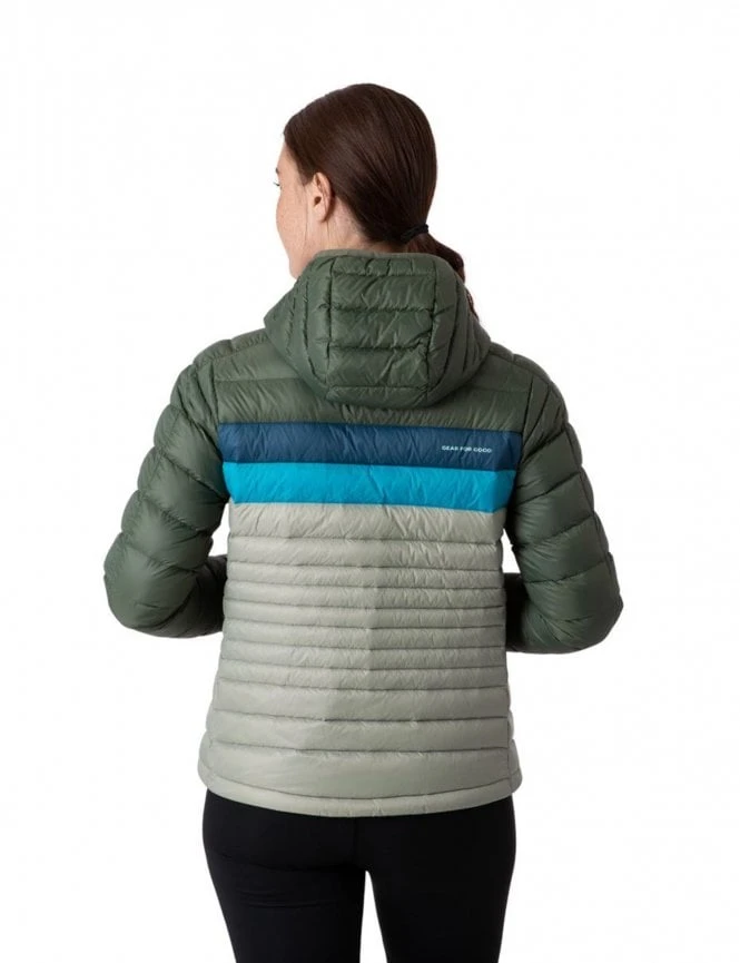 Women's Fuego Hooded Down Jacket - Spruce/Brush Cotopaxi Women's Fuego Hooded Down Jacket - Spruce/Brush -FatBuddhaStore Clothing womens fuego hooded down jacket spruce brush p29901 105427 medium