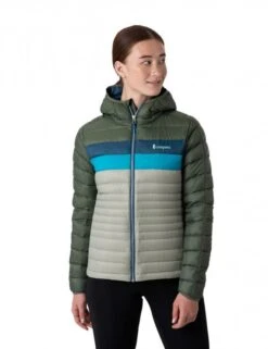 Cotopaxi Women's Fuego Hooded Down Jacket - Spruce/Brush 6 Cotopaxi Women's Fuego Hooded Down Jacket - Spruce/Brush -FatBuddhaStore Clothing womens fuego hooded down jacket spruce brush p29901 105429 medium
