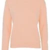 Colorful Standard Women's Organic Cotton Crew Sweat - Paradise Peach -FatBuddhaStore Clothing womens organic cotton crew sweat paradise peach p30210 118167 medium