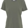 Colorful Standard Women's Organic Cotton Tee - Dusty Olive 2 Colorful Standard Women's Organic Cotton Tee - Dusty Olive -FatBuddhaStore Clothing womens organic cotton tee dusty olive p29863 118157 medium