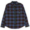 X Poler Flannel Shirt - Green/Blue -FatBuddhaStore Clothing x poler flannel shirt green blue p34251 114875 medium