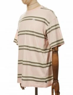 Yard Dyed Striped Tee - Orange Pearl -FatBuddhaStore Clothing yard dyed striped tee orange pearl p29220 100325 medium